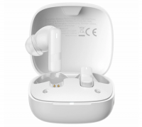 Мобильная Bluetooth-гарнитура Baseus Bowie E20 BT5.3/2-Mic ENC/6ч (A00069700223-00) белая