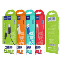 Usb Кабель-зарядка Type-C Hoco X24 Pisces 3A 1м силиконовый красный