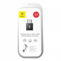 OTG Type-C на USB Baseus (CATJQ-B01) черный