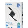 Usb Кабель-зарядка Type-C на Type-C Momax Mag Link 60W DC60D 1м черный
