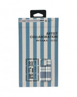 Накладка для i-Phone 15 Pro Max 6.7&quot; Pitaka Magez Case 5 Aramid Fiber бело-голубой