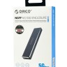 Внешний корпус для M2 NVMe/NGFF (SATA) Orico PVM2F-C3 USB-C3.1 серебристый