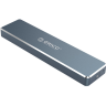 Внешний корпус для M2 NVMe/NGFF (SATA) Orico PVM2F-C3 USB-C3.1 серебристый
