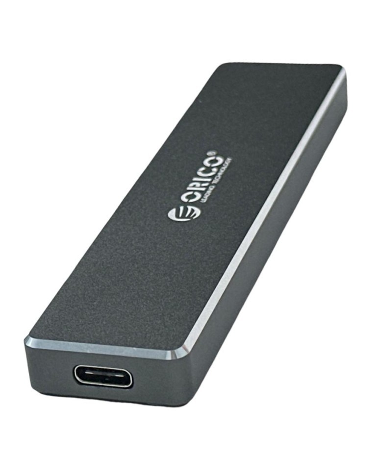 Внешний корпус для M2 NVMe/NGFF (SATA) Orico PVM2F-C3 USB-C3.1 серебристый