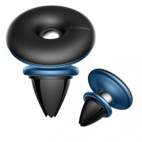 Держатель в автомобиль в воздуховод магнитный Baseus (SUHQ-03) сине-черный