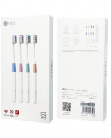Набор зубных щеток из 4шт. Xiaomi Dr. Bei Colors NUN4006RT