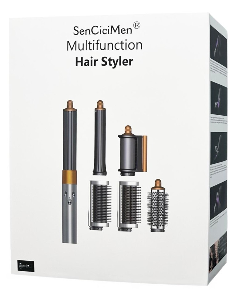 Мультистайлер SenCiciMen X9 Pro EU( европейской вилкой) Насадок 6шт серый