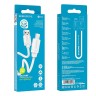 Usb Кабель-зарядка Lightning Borofone BX55 2.4A 1м белый