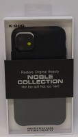 Накладка для i-Phone 11 K-Doo Noble кожаная черная