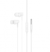 Наушники внутриканальные Hoco M112 1.2 м белые