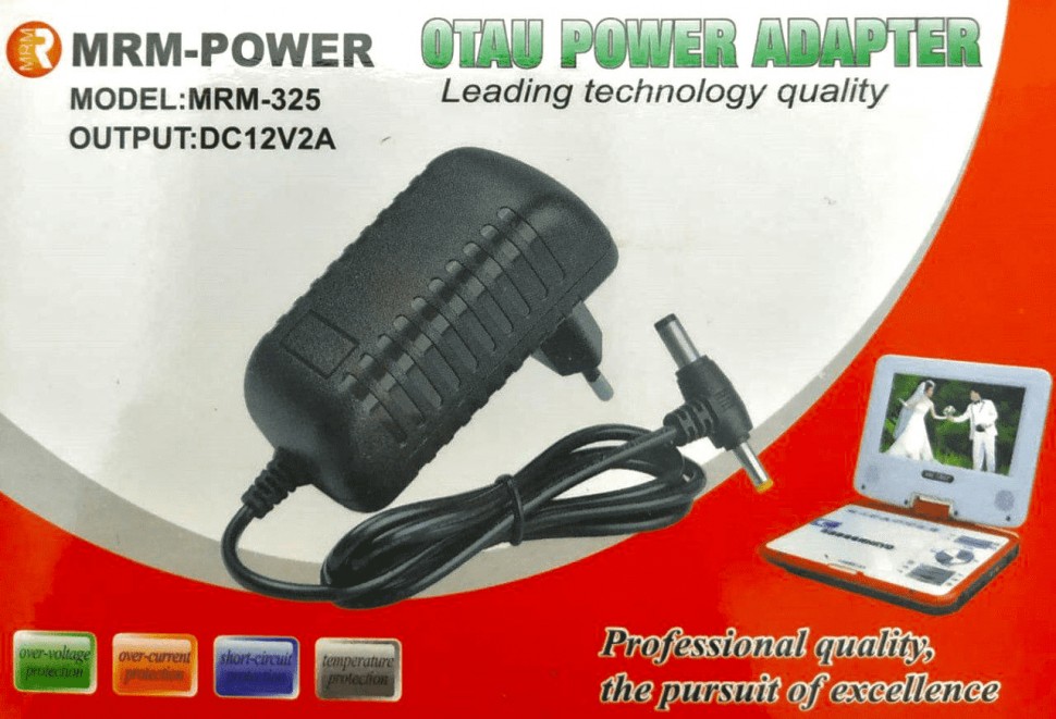 Блок питания MRM-325 12V/2A (2в1)