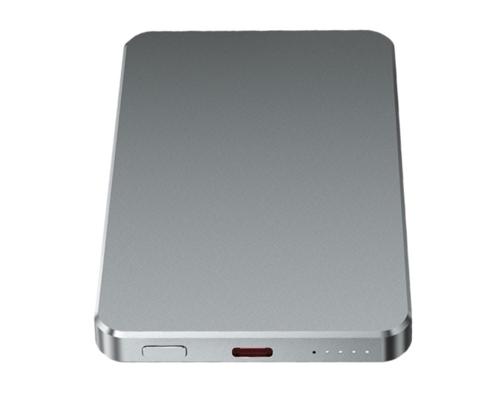 Powerbank с беспроводной зарядкой Keephone Lucci PB-33 5000mAh 1C 20W KPFRAPB-33BK серый