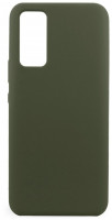 Накладка для Huawei Honor 30S Silicone cover болотная