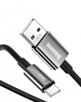 Usb Кабель-зарядка TYPE-C Baseus Superior Supervooc 65W 1м (CAYS000901) черный