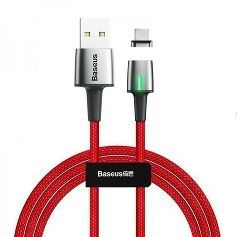 Usb Кабель-зарядка TYPE-C Baseus Zinc Magnetic 2A 2м (CATXC-B09) красный