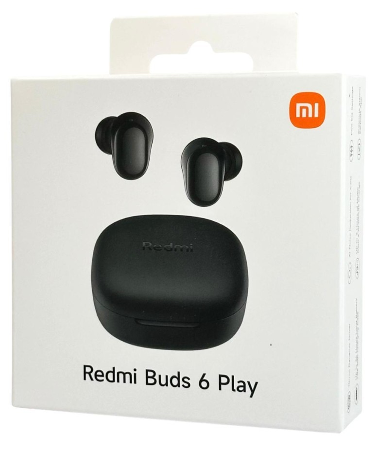 Наушники беспроводные Xiaomi Redmi Buds 6 Play EU черный