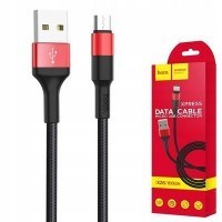Usb Кабель-зарядка Micro Hoco X26 1м красный