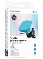 Держатель в автомобиль в воздуховод Borofone BH82 магнитный прозрачный