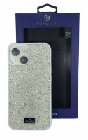 Накладка для i-Phone 14 6.1&quot; Swarovski белый