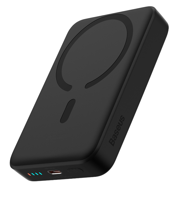 Powerbank с беспроводной зарядкой Baseus Magnetic Mini Wireless 10000mAh 30W (PPCX110201) белый