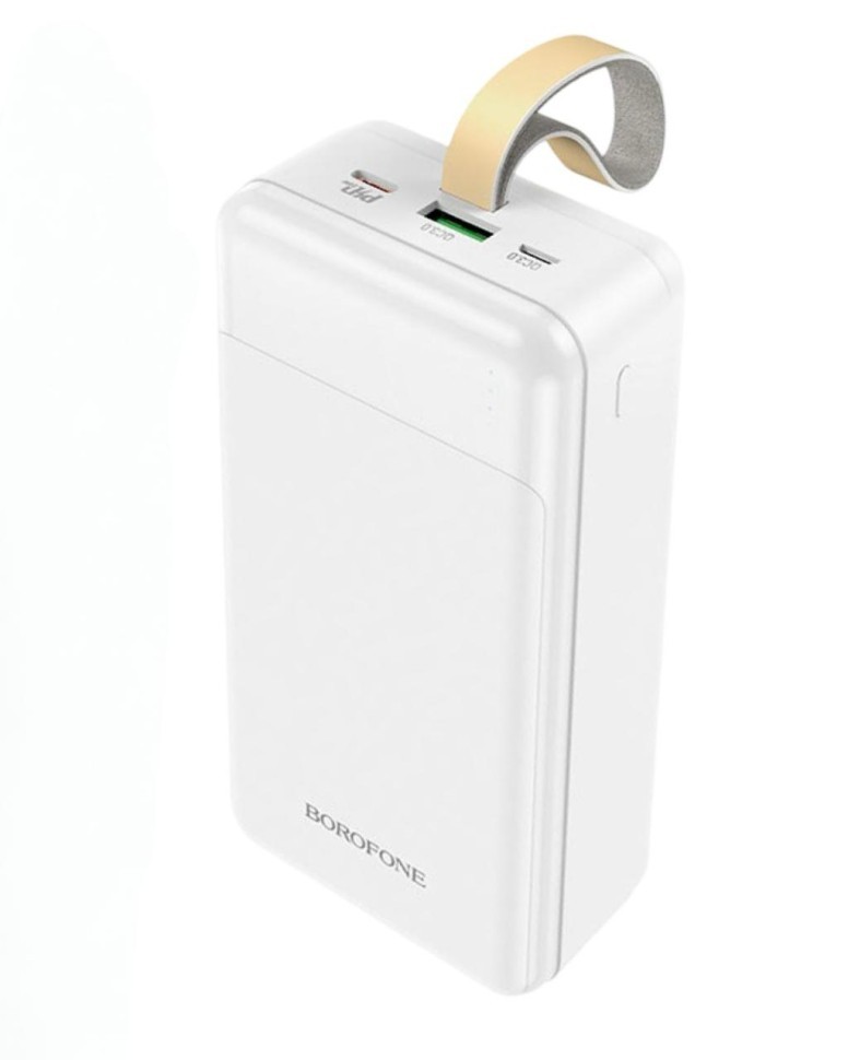 Powerbank Borofone BJ19B 30000mAh 1USB/1C 18W/20W белый