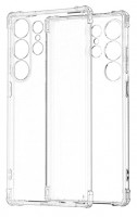 Чехол-накладка силикон 1.5мм Samsung Galaxy S23 Ultra прозрачный противоударный