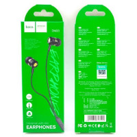 Наушники с микрофоном Hoco DM20 1.2м черные