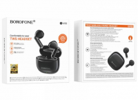 Беспроводные наушники TWS Borofone BW88 черные