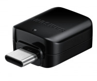 OTG Type-C (папа) на USB2.0 (мама) Samsung черный