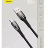 Usb Кабель-зарядка TYPE-C Baseus Glimmer Series 100W 1м CADH000401 чёрный