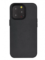 Накладка для i-Phone 15 Pro Max K-Doo Mag Noble кожаная серая