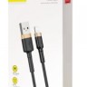 Usb Кабель-зарядка Lightning Baseus Cafule 2м CALKLF-CV1 черно-золотистый