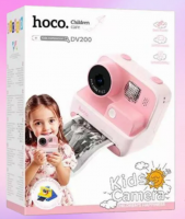 Детский фотоаппарат Hoco DV201 розовый