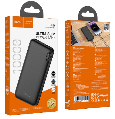 Powerbank Hoco J128 10000mAh 2USB/1C черный