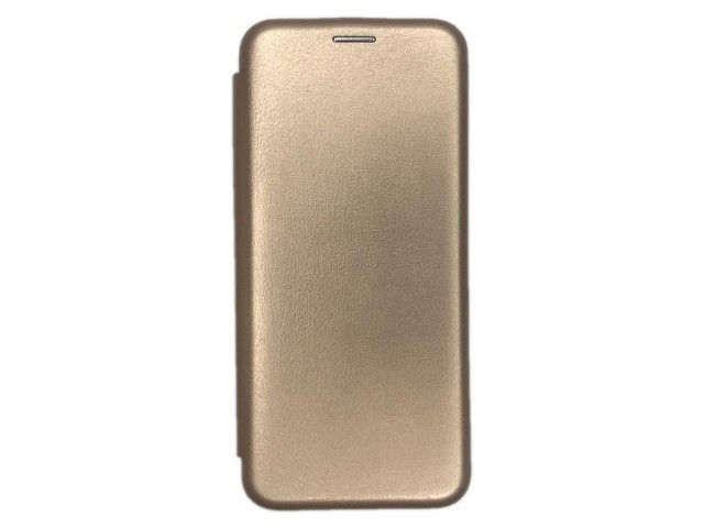 Чехол-книжка Samsung Galaxy A42 Fashion Case кожаная боковая золотая