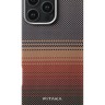 Накладка для i-Phone 16 Pro Max 6.9" Pitaka Tactile Woven case (Sunset)