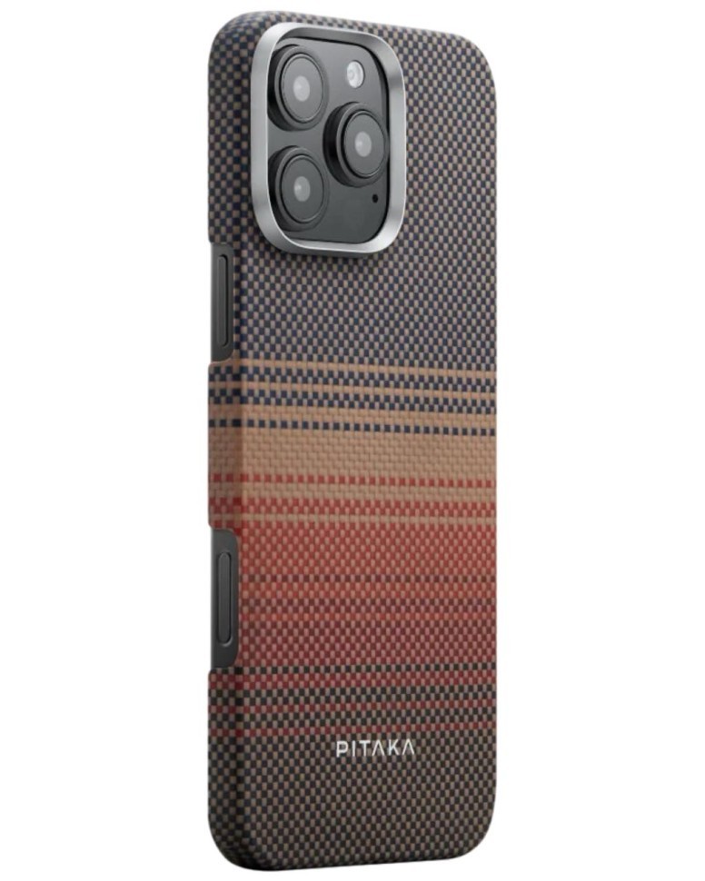 Накладка для i-Phone 16 Pro Max 6.9" Pitaka Tactile Woven case (Sunset)