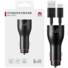 Автомобильное заряд. устр. Huawei P0006 с шнуром Type-C 2USB 6A 66W черное