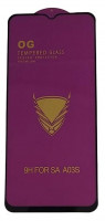 Защитное стекло для Samsung Galaxy A03 OG Purple черное