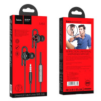 Стереонаушники Hoco M84 с микрофоном черные