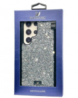 Накладка для Samsung Galaxy S24 Ultra Swarovski серебристый