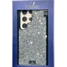 Накладка для Samsung Galaxy S24 Ultra Swarovski серебристый
