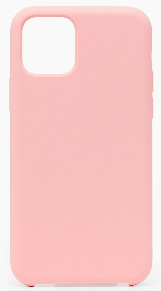 Чехол-накладка  i-Phone 11 Silicone icase  №19 песочно-розовая