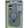 Накладка для i-Phone 17 Keephone Magi Pro MagSnap серый