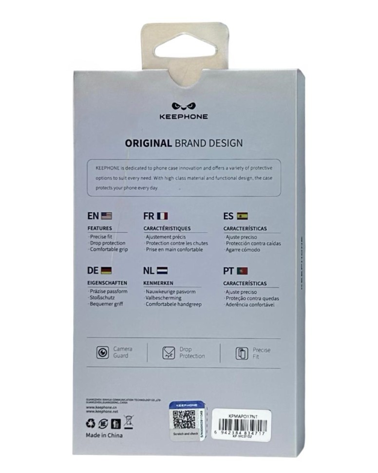 Накладка для i-Phone 17 Keephone Magi Pro MagSnap серый
