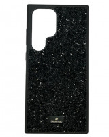 Накладка для Samsung Galaxy S24 Ultra Swarovski черный