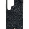 Накладка для Samsung Galaxy S24 Ultra Swarovski черный