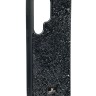 Накладка для Samsung Galaxy S24 Ultra Swarovski черный
