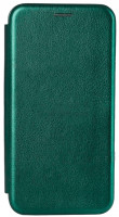 Чехол-книжка Xiaomi redmi 9C Fashion Case кожаная боковая зеленая
