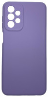 Накладка для Samsung Galaxy A23 Silicone cover без логотипа лаванда